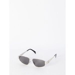 CELINE Men's Triomphe Pilot Metal Frame Sunglasses Men SILVER